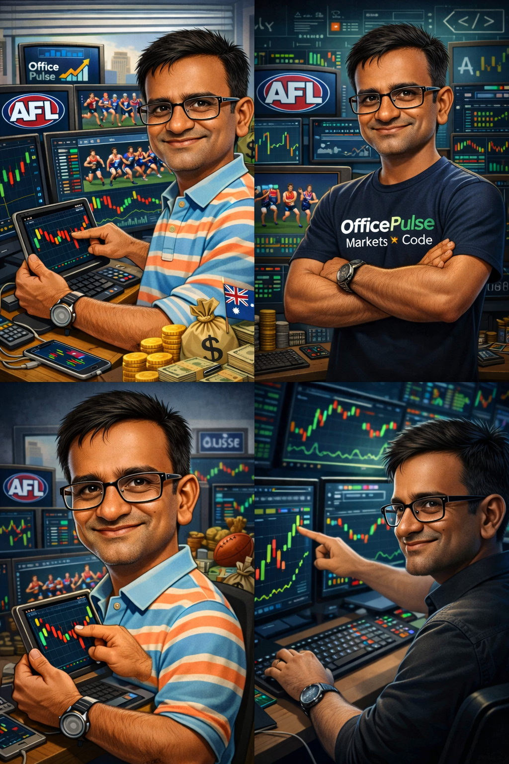 All Roles in One Pic